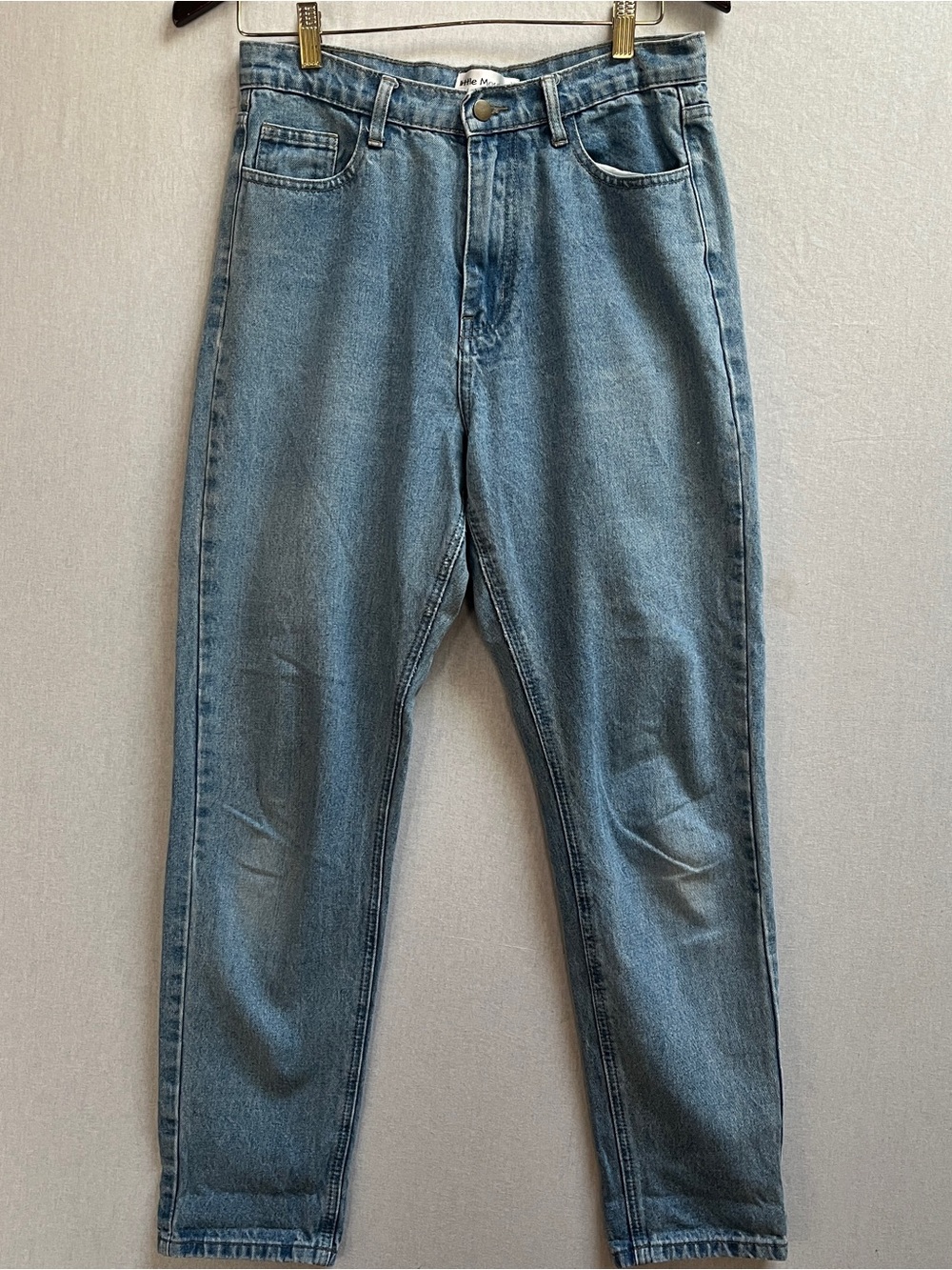 Little Mountain Vancouver Straight Leg Denim Jeans Light Blue M 30